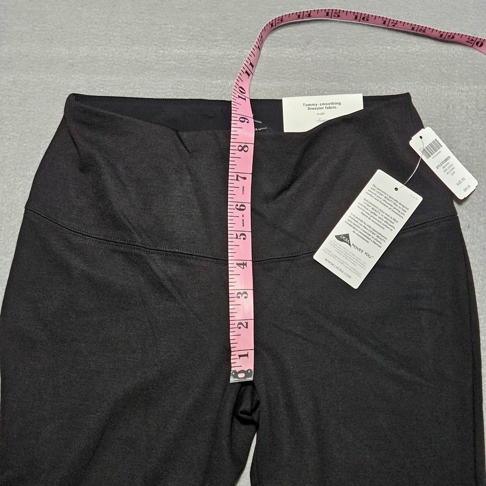 Soma Smoothing Ponte Leggings‎ Size XS Pull-On Stretch Comfort Pants Black NEW - Picture 4 of 13